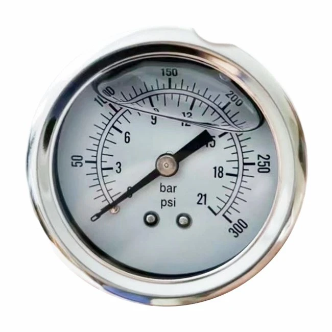 Oil Filled Steam Pressure